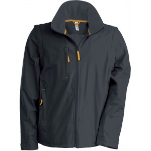 BLUSÃO IMPERM. MANGAS AMOVIVEIS CINZA/LAR K639 